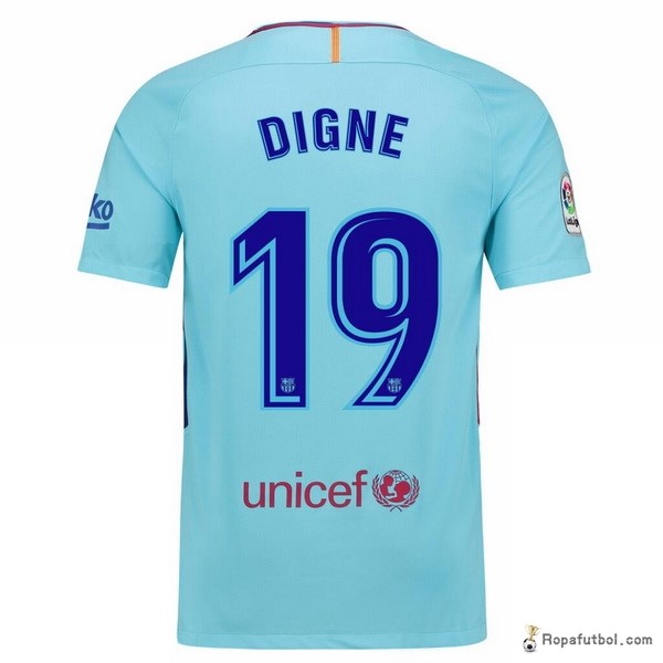 Camiseta Barcelona Replica Segunda Ropa Digne 2017/18